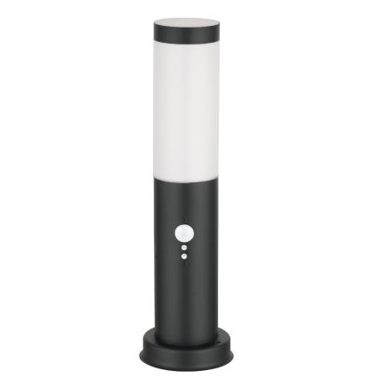 Brilagi - Външна лампа със сензор NOVA 1xE27/15W/230V 40 cm IP44 черна