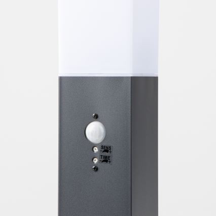 Brilagi - Външна лампа със сензор NOVA 1xE27/15W/230V 40 см IP44 антрацит