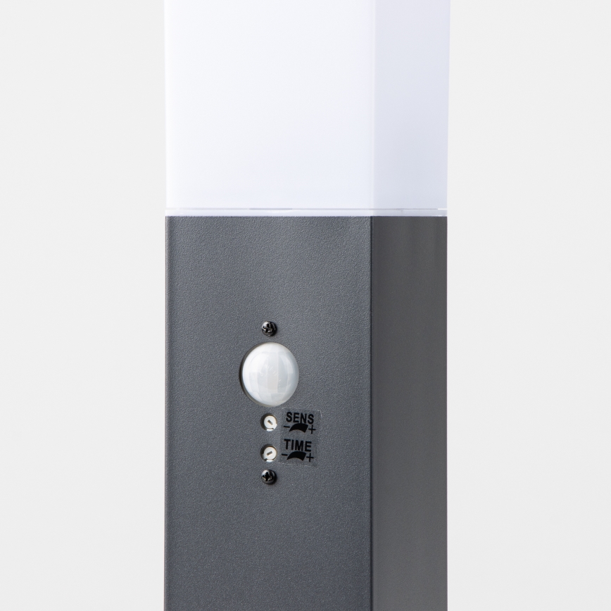 Brilagi - Външна лампа със сензор NOVA 1xE27/15W/230V 40 см IP44 антрацит
