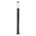 Brilagi - Външна лампа със сензор за движение ELIA 1xE27/20W/230V IP44 100 cm антрацит