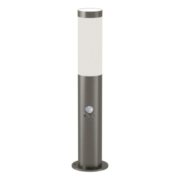Brilagi - Външна лампа със сензор за движение ELIA 1xE27/20W/230V IP44 50 см матов хром