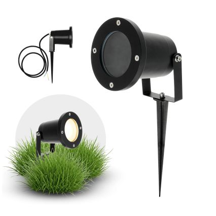BRILAGI - Външна лампа TERRA 1xGU10/50W/230V IP65 черна