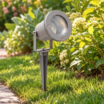 BRILAGI - Външна лампа TERRA 1xGU10/50W/230V IP65 сива