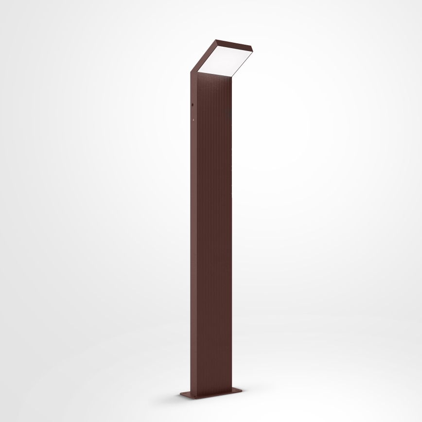 Brilagi - Външна LED лампа RIANO LED/8W/230V кафява IP65 80 см
