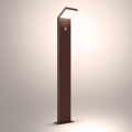 Brilagi - Външна LED лампа със сензор RIANO LED/8W/230V кафява IP65 80 cm