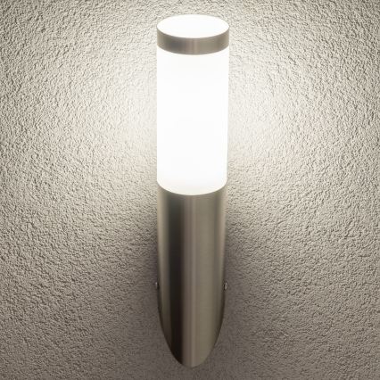 BRILAGI - Външна стенна лампа ELIA 1xE27/20W/230V IP44 матов хром