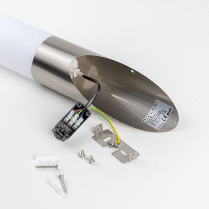 BRILAGI - Външна стенна лампа ELIA 1xE27/20W/230V IP44 матов хром