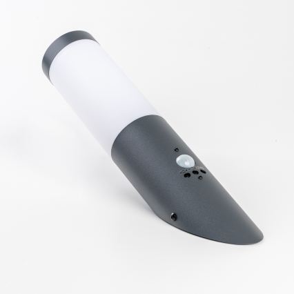 BRILAGI - Външна стенна лампа ELIA със сензор за движение 1xE27/20W/230V IP44 антрацит