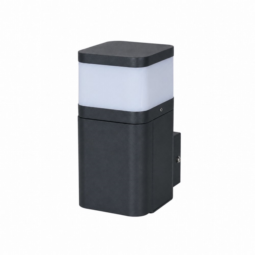 BRILAGI - Външна стенна лампа с контакт SCHUKO PILLAR 1xG9/11W/230V IP44 черна