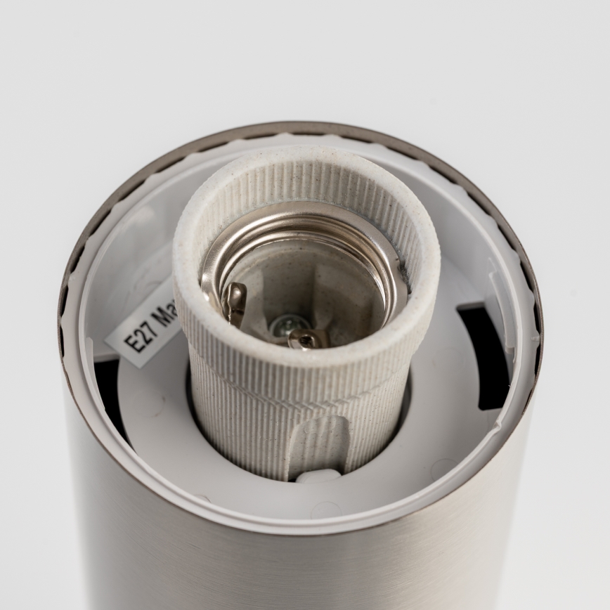 BRILAGI - Външна стенна лампа със сензор ELIA 1xE27/20W/230V IP44 матов хром