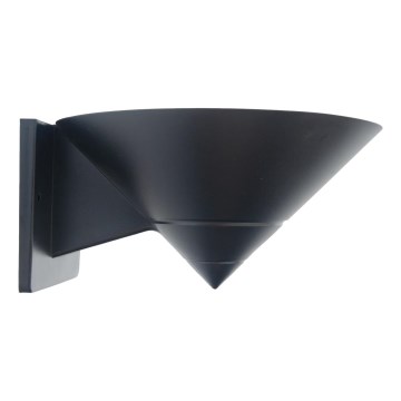BRILAGI - Външна стенна конзола HARBOR CONE 1xE27/40W/230V 20 cm IP33 черна