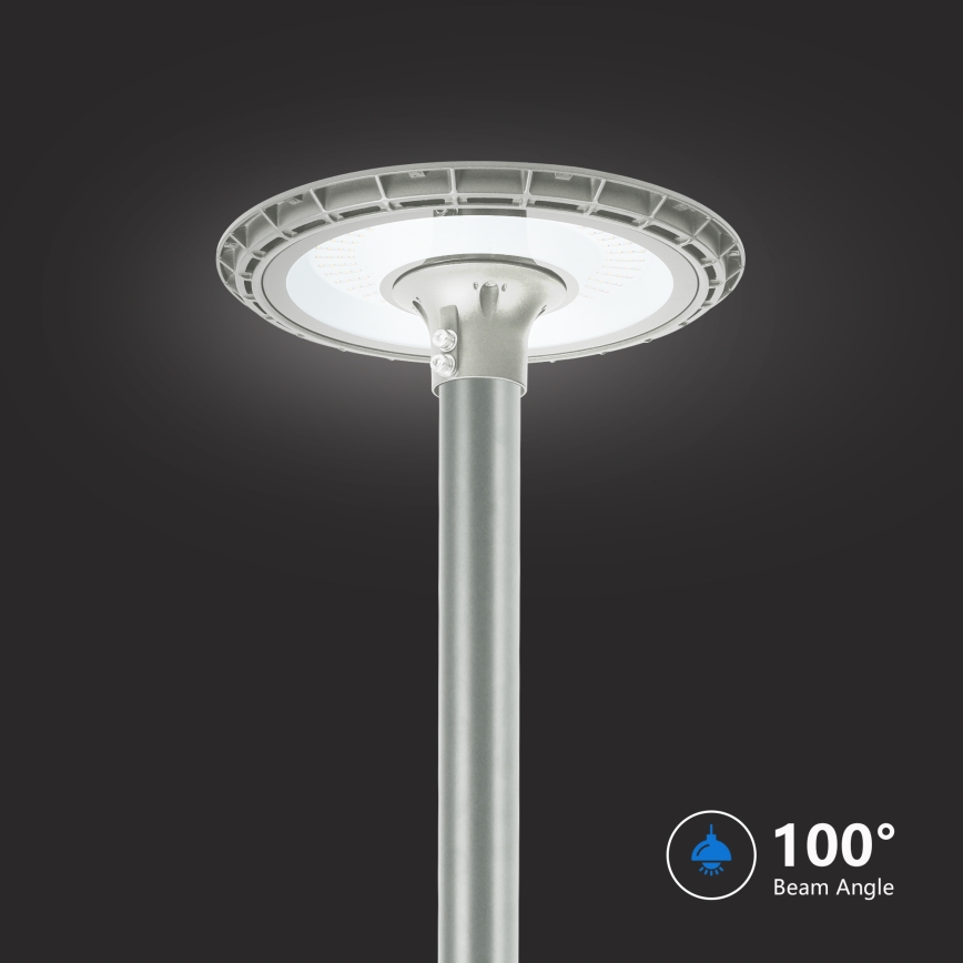 BRILAGI - LED външна улична лампа с 3-метров стълб URBANSPARK LED/120W/230V сива IP65