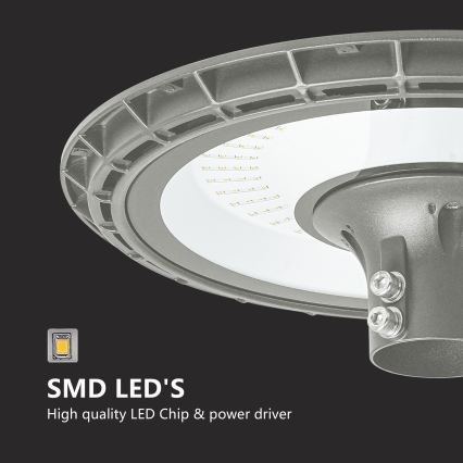 BRILAGI - LED външна улична лампа с 3-метров стълб URBANSPARK LED/120W/230V сива IP65