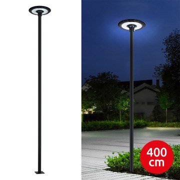 Brilagi - Външна улична LED лампа със стълб 4 м URBANSPARK LED/120W/230V черна IP65