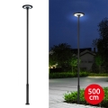 Brilagi - Външна улична LED лампа със стълб 5 m URBANSPARK LED/120W/230V черна IP65