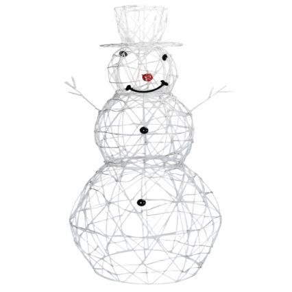 Brilagi - LED външна коледна декорация LED/3,6W/31/230V 6500K 90 cm IP44 снежен човек