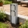 Brilagi - Външна контактна колона PILLAR, 2 гнезда SCHUKO, 230V, IP44, сребриста
