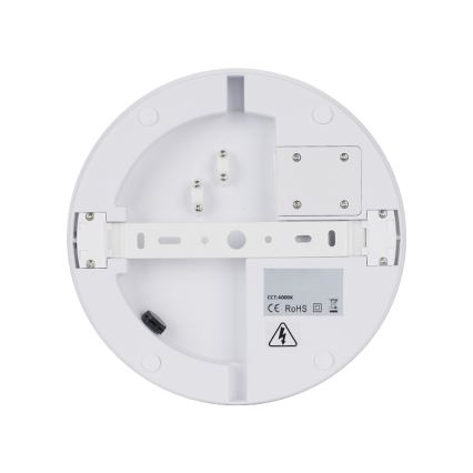 Brilagi - LED външно таванно осветително тяло със сензор BENE LED/24W/230V Ø 26 см бяло IP54