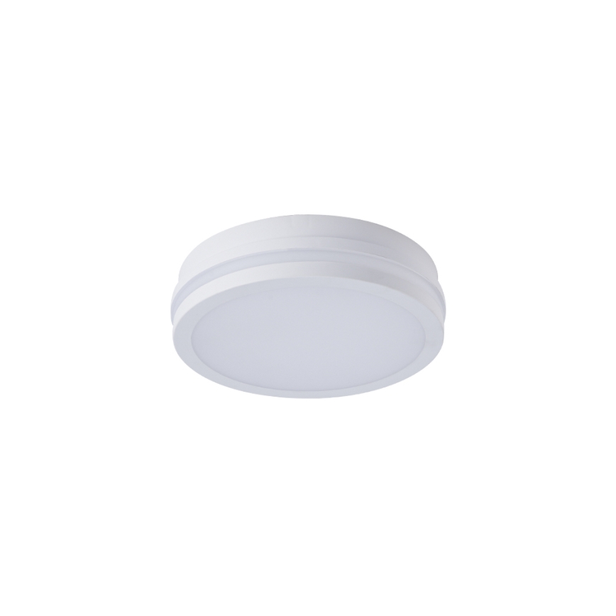Brilagi - LED външно таванно осветително тяло със сензор BENE, LED/18W/230V, Ø 21,5 см, бяло, IP54