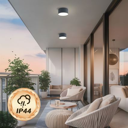 BRILAGI - LED Външно таванно осветително тяло FORIS LED/14W/230V Ø 12 cm антрацит IP44