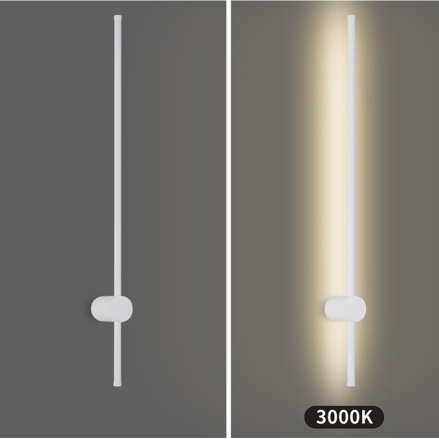 Brilagi - Външна стенна лампа AURA LED/20W/230V 3000K IP54 97 cm бяла CRI 90