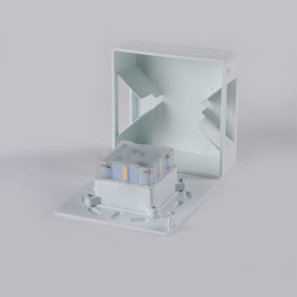 Brilagi - Външно стенно LED осветително тяло DOUBLERAY LED/6W/230V бяло IP54