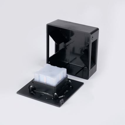 Brilagi - Външно стенно LED осветително тяло DOUBLERAY LINE LED/6W/230V черно IP54