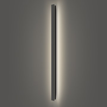 Brilagi - Външно стенно LED осветително тяло LINEAR LED/32W/230V 4000K IP65 140 cm черно