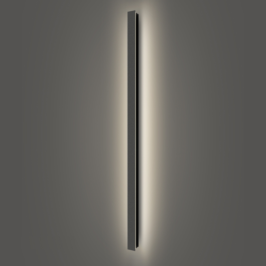 Brilagi - Външно стенно LED осветително тяло LINEAR LED/32W/230V 4000K IP65 140 cm черно