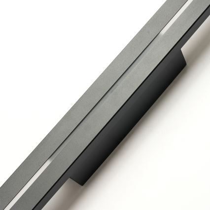 Brilagi - LED външно стенно осветително тяло LINEO LED/24W/230V 4000K IP65 100 cm черно CRI 90