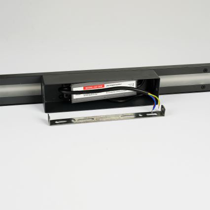 Brilagi - LED външно стенно осветително тяло LINEO LED/24W/230V 4000K IP65 100 cm черно CRI 90