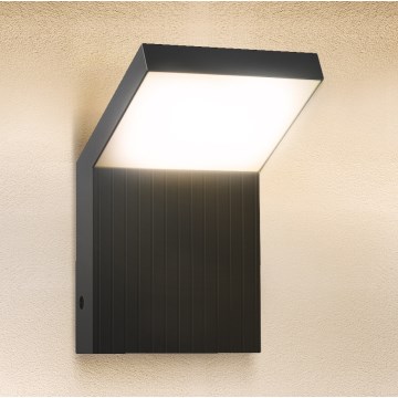Brilagi - Външно стенно LED осветително тяло RIANO LED/8W/230V, антрацит, IP65