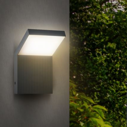 Brilagi - Външно стенно LED осветително тяло RIANO LED/8W/230V, антрацит, IP65