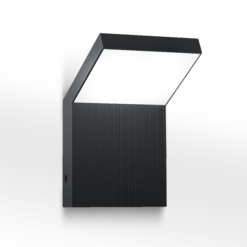 Brilagi - Външно стенно LED осветително тяло RIANO LED/8W/230V, антрацит, IP65