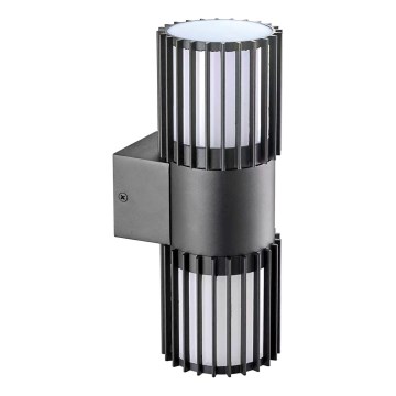 BRILAGI - Външно стенно осветително тяло ARMOR 2xGU10/35W/230V IP44 антрацит