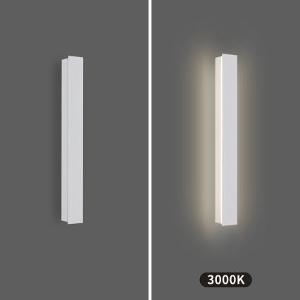 Brilagi - LED външен стенен осветител LINEAR LED/12W/230V 3000K IP65 50 см бял CRI 90