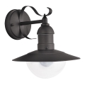 Brilagi - Външно стенно осветително тяло MOLDE 1xE27/60W/230V IP44 черно