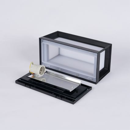 Brilagi - Външно стенно осветително тяло PARKER 1xE27/60W/230V черно IP44