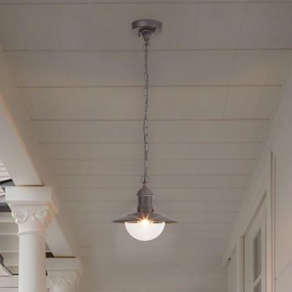 Brilagi - Външно висящо осветително тяло MOLDE 1xE27/60W IP44 черно