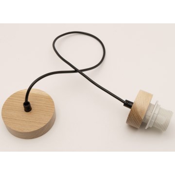 Brilagi - Захранващ кабел PARTY 1xE27/60W/230V дъб