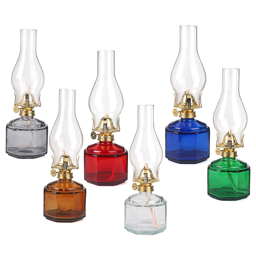 Brilagi - Керосинова лампа MERLIN димна/сива