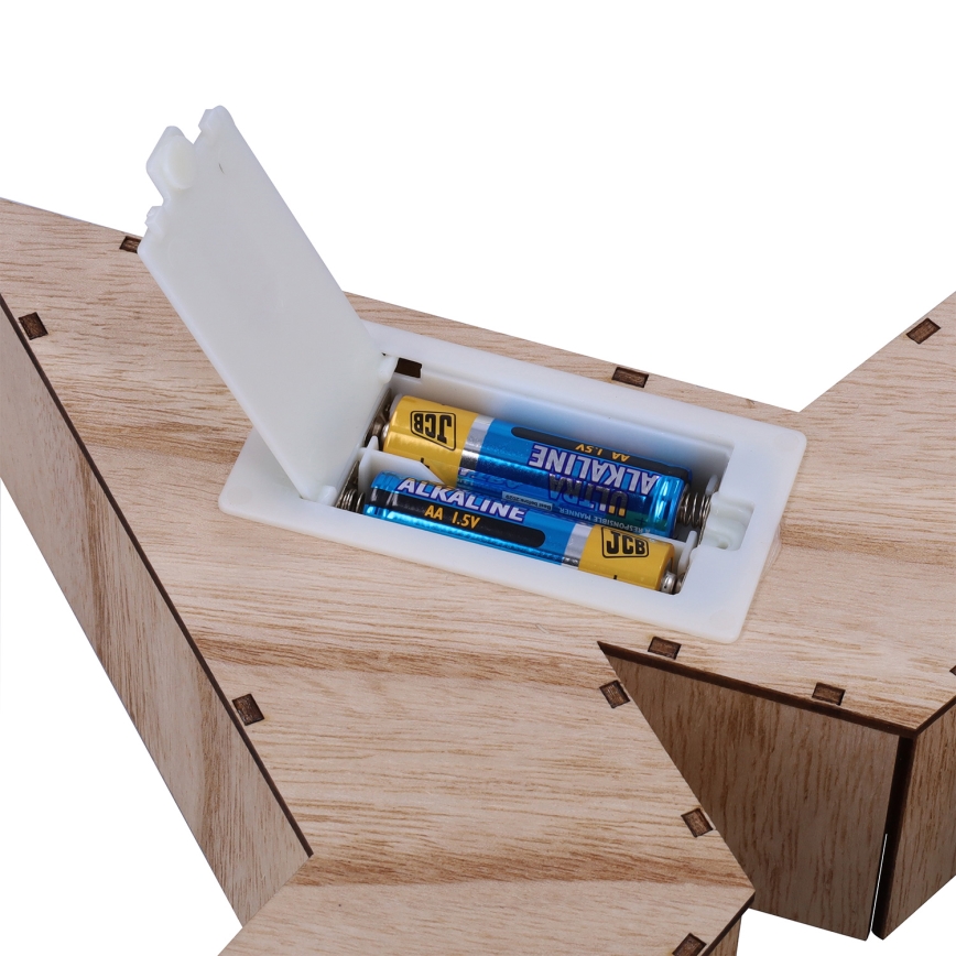 Brilagi - Коледна LED декорация (звезда) 38 x 40 см, 2xAA