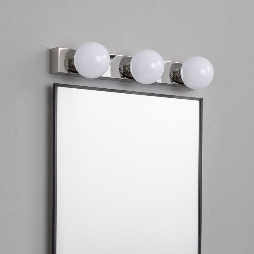 BRILAGI - КОМПЛЕКТ 2x LED Стенно осветително тяло за баня HOLLYWOOD 3xLED/3W/230V 39 см IP44 лъскав хром
