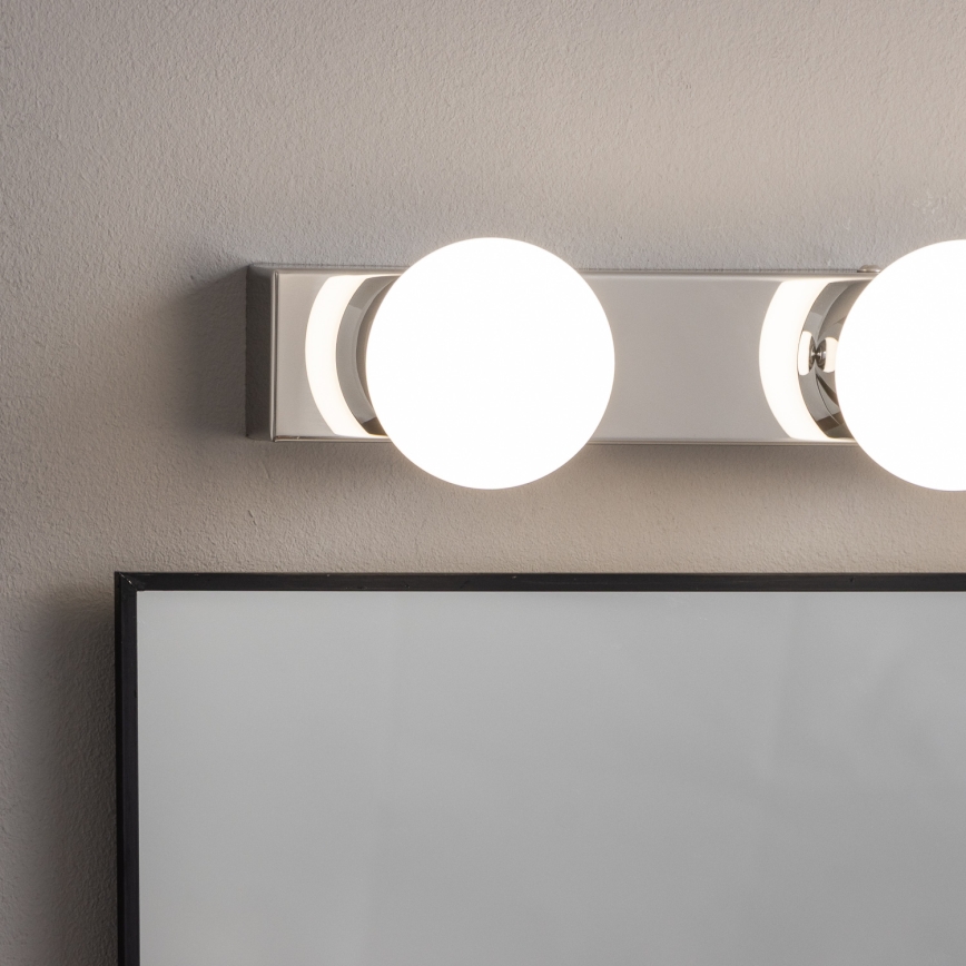 BRILAGI - КОМПЛЕКТ 2x LED Стенно осветително тяло за баня HOLLYWOOD 3xLED/3W/230V 39 см IP44 лъскав хром