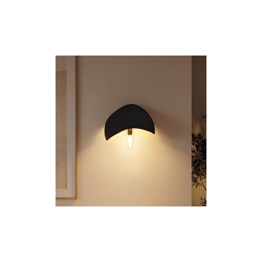 Brilagi - Комплект 2x стенни осветителни тела WABI SABI 1xE14/40W/230V черни