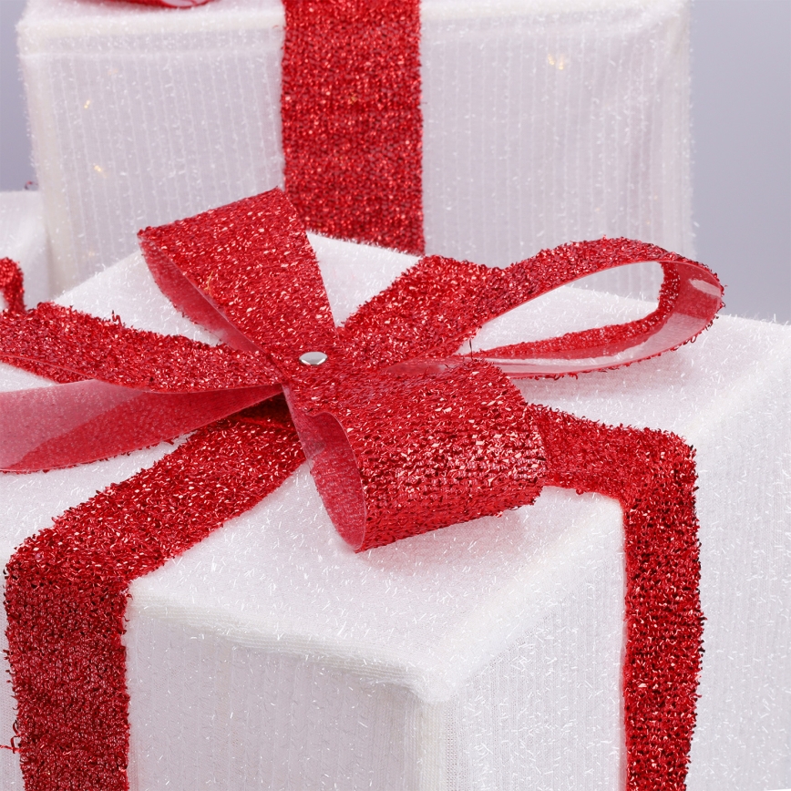 Brilagi - Комплект 3x LED външна коледна украса LED/2,6W/3xAA IP44 подаръци