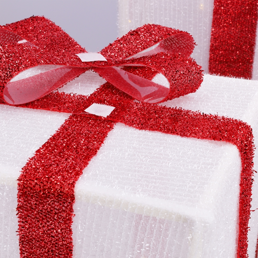 Brilagi - Комплект 3x LED външна коледна украса LED/2,6W/3xAA IP44 подаръци