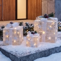 BRILAGI - Комплект 3x LED външни коледни декорации LED/230V IP44 подаръци