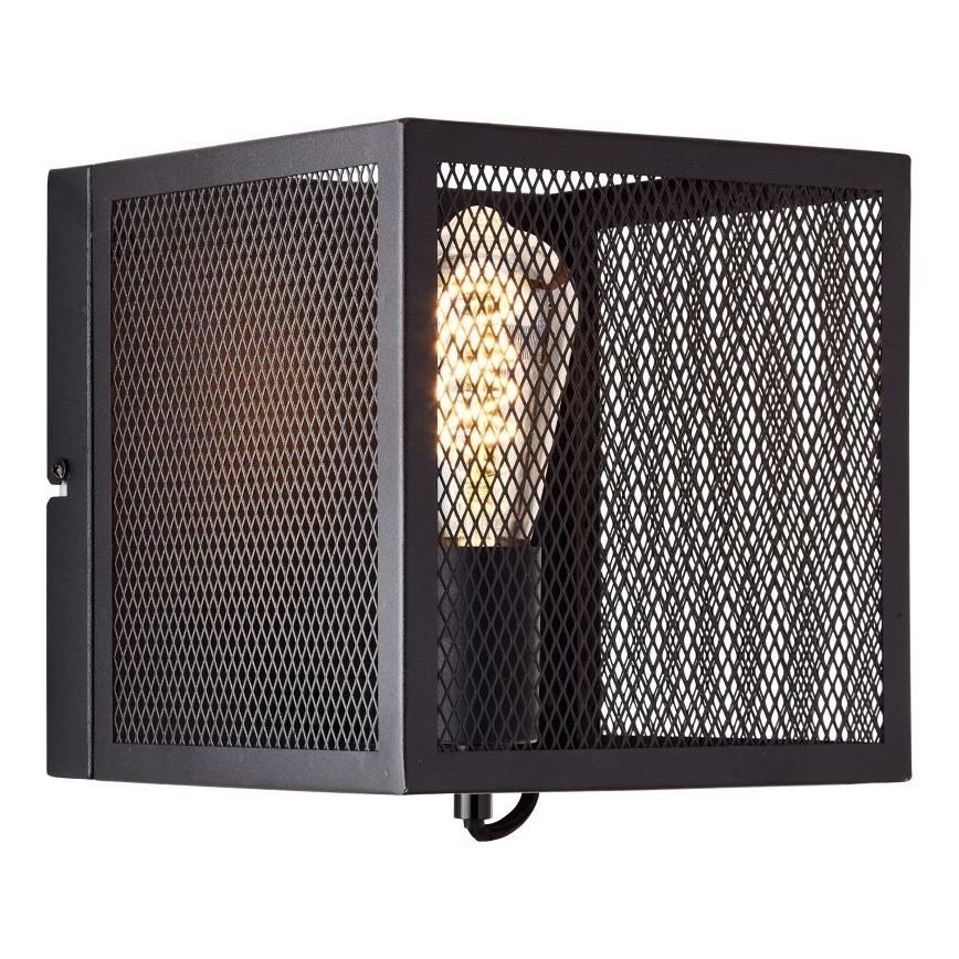 Brilliant - Аплик MAZE 1xE27/40W/230V черен