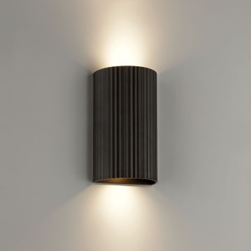 Brilliant - Аплик UNDULA 2xGU10/10W/230V черен